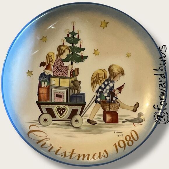 1980 Schmid “Parade into Toyland” Christmas Plate – Berta Hummel - No Box - Picture 3 of 7
